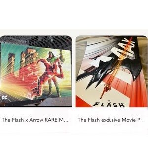 The Flash BOTH NEW Movie Posters + BONUS